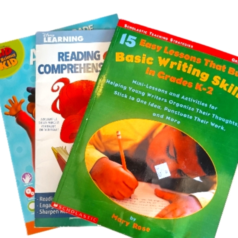 5/$25 Homeschool Curriculum Workbook Summer First Second Kindergarten Grade Kid